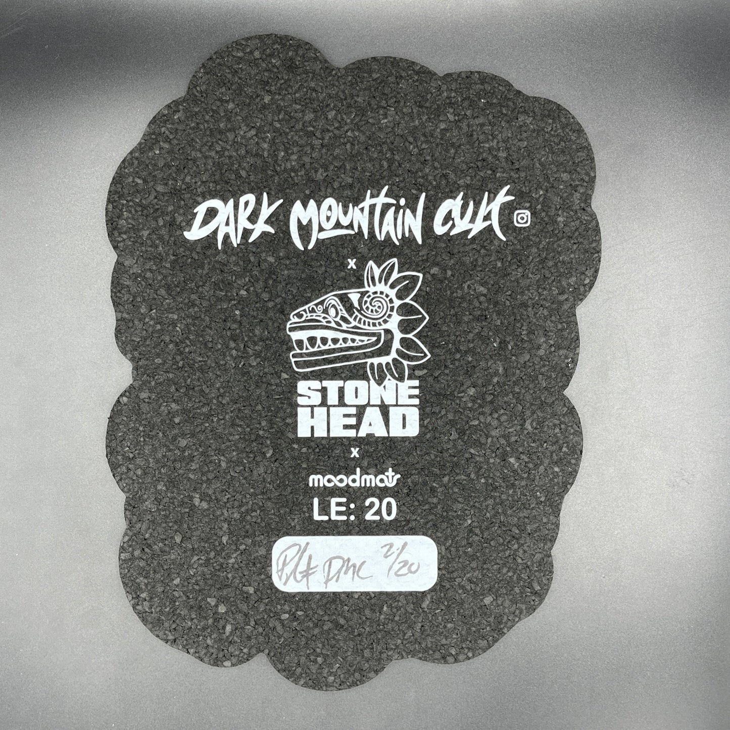 Dark Mountain Cult X Stone Head Red Bath House Moodmat