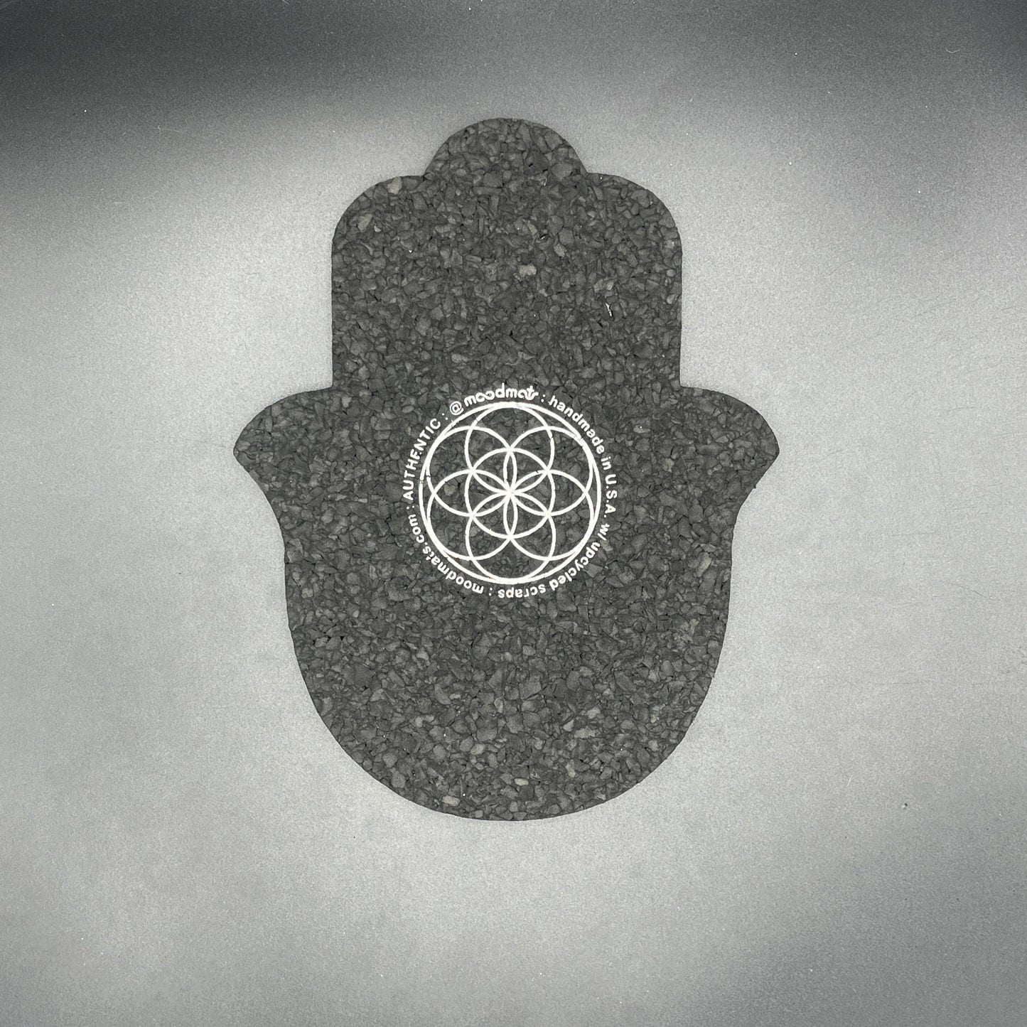 Illuminati Gold Hamsa Hand Moodmat