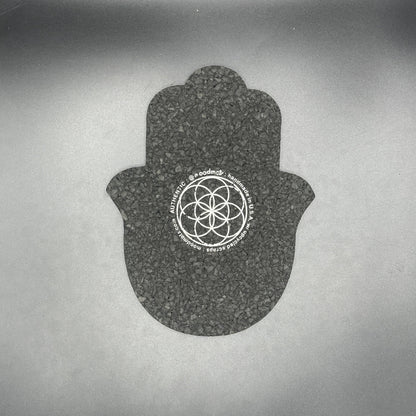 Illuminati Rainbow Fade Hamsa Hand Moodmat