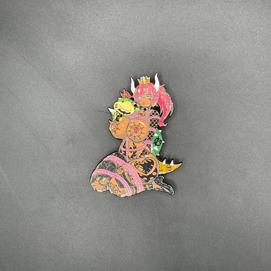 Captivating Audience Pins X Kitsuahri Flower Fetish Pin