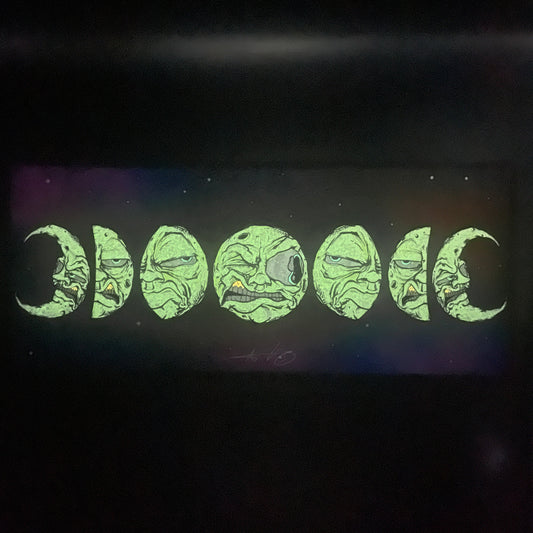 A.Brooks Purple Moon Phases Moodmat