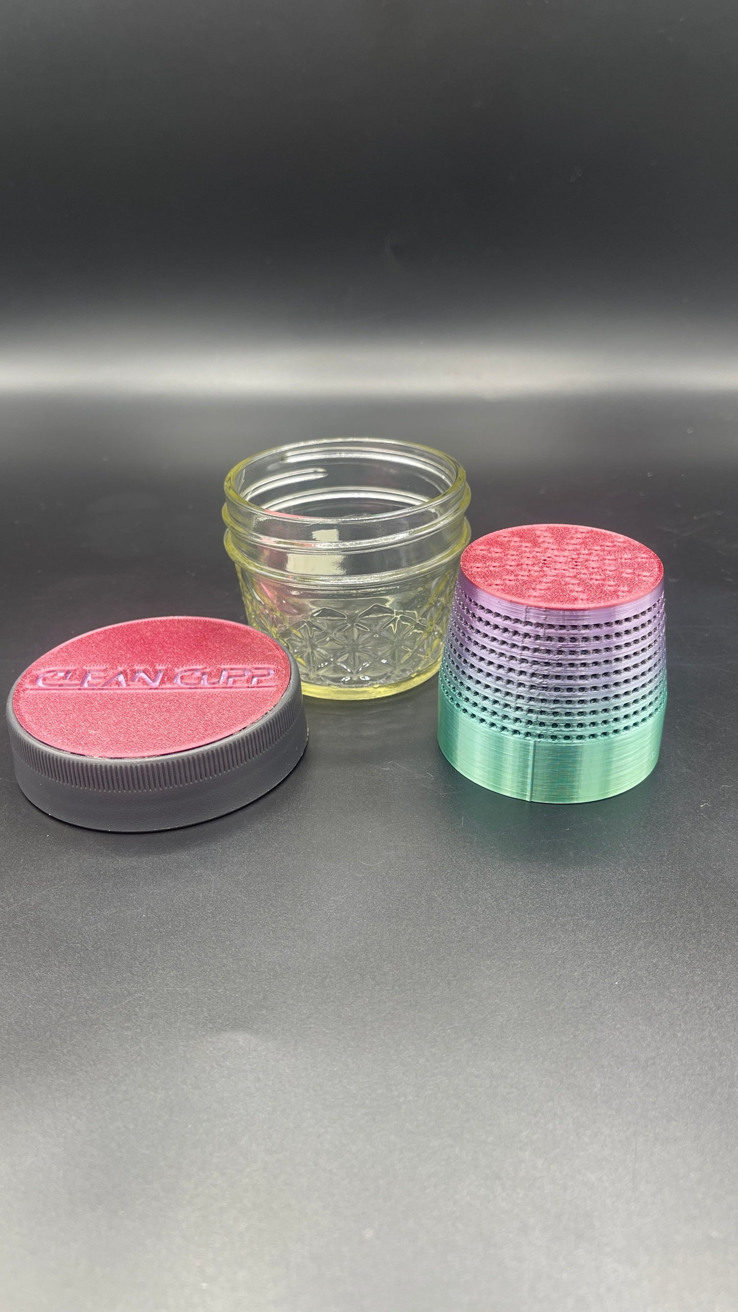 Planetary Prints Color Changing Green to Red Clean Cup