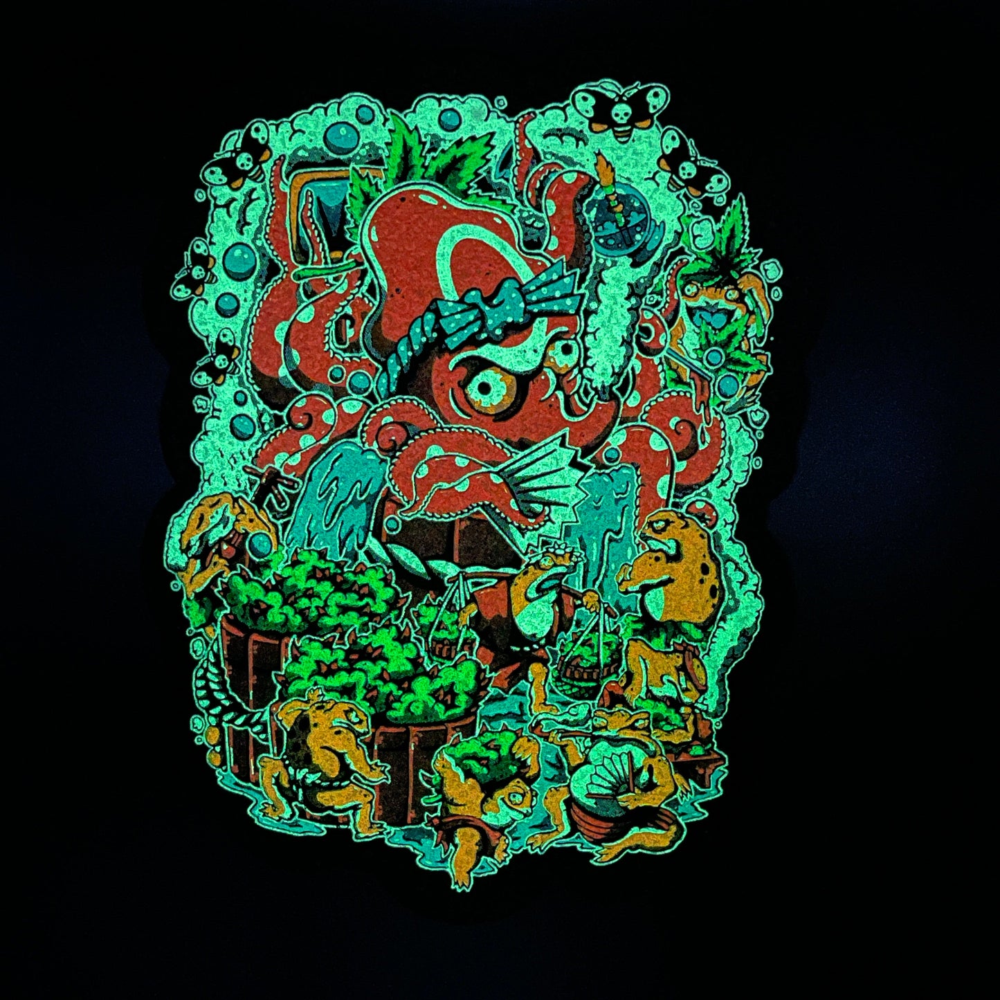 Dark Mountain Cult X Stone Head Red Bath House Moodmat