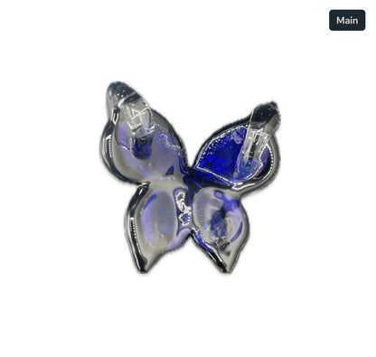 Lyric Glass Large Dichro Butterfly Pendant