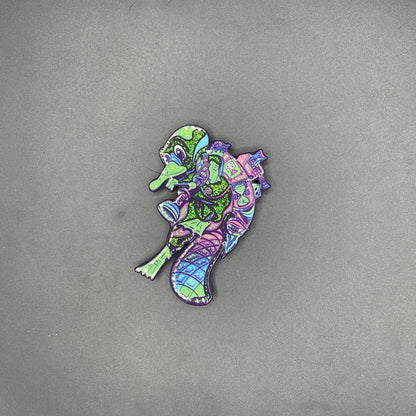 FF Studios X C.B.C. Space Traveling Rocket Male Platypus Pin LE15