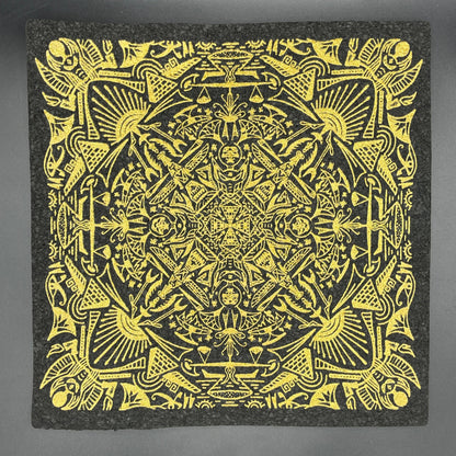 Green T Glass 12” Square Moodmat