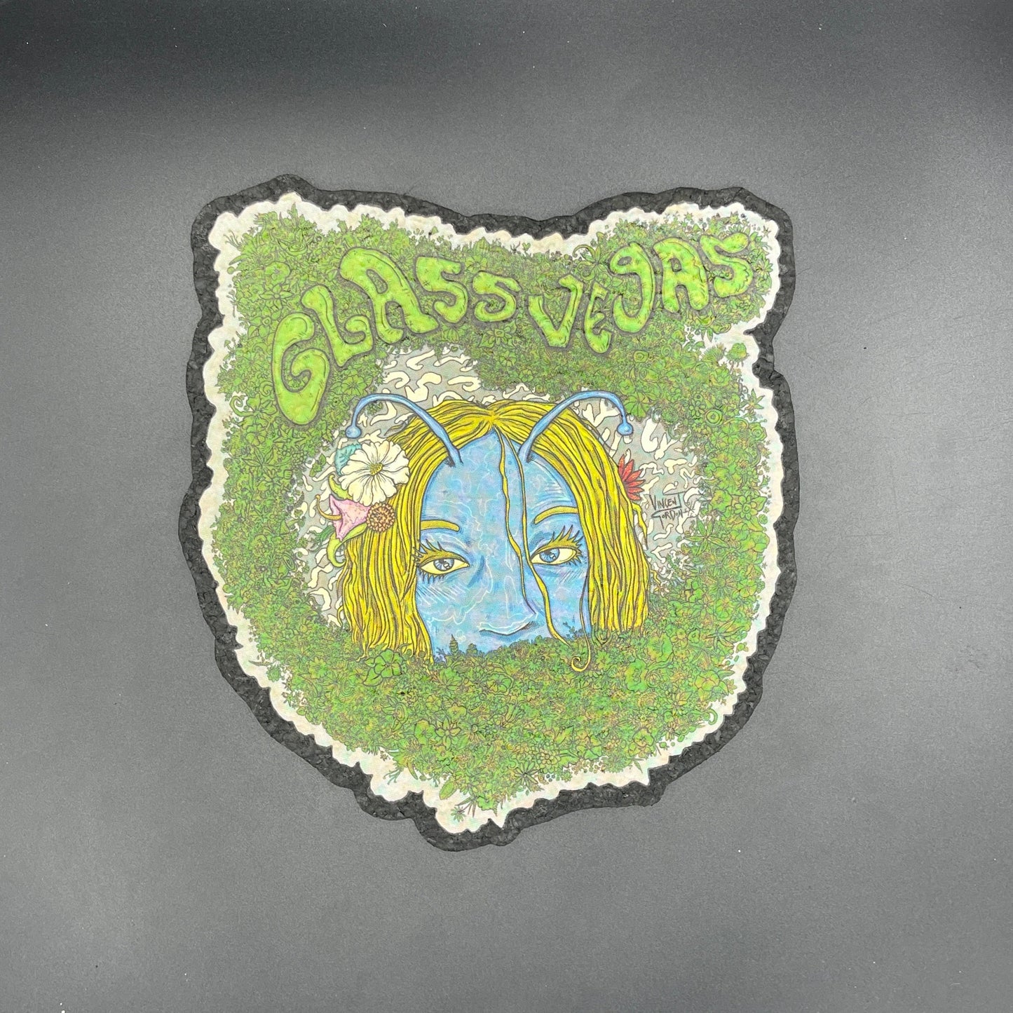 Vincent Gordon Glass Vegas Collab Yellow Haired Moodmat