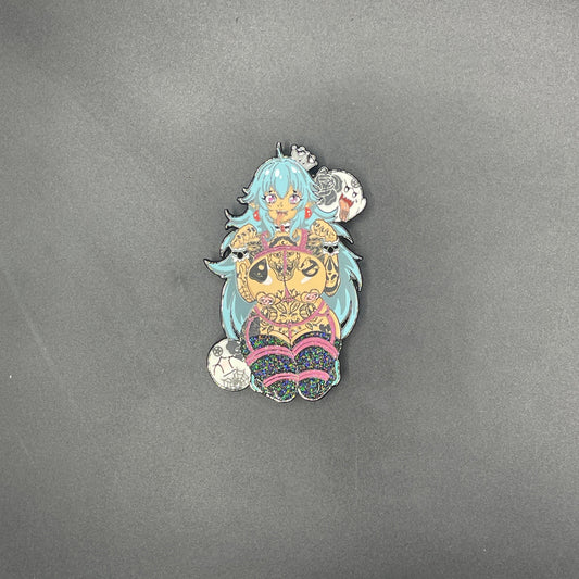 Captivating Audience Pins X Kitsuahri Boo-Thang Pin
