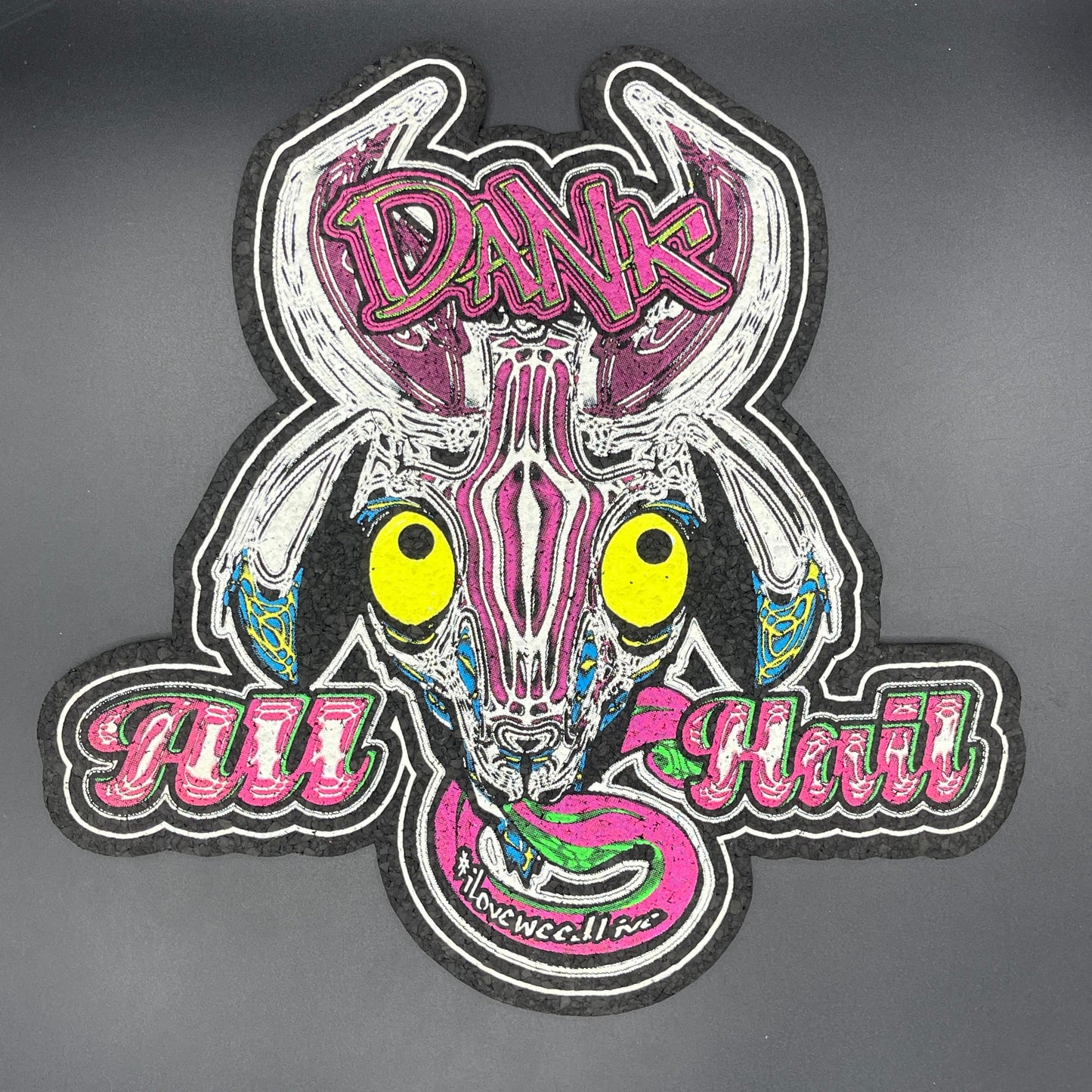 I Love Weed Live Dank Goat Moodmat