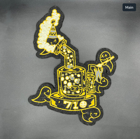 Jake Eye X Heavy Gear Yellow 710 Rig Moodmat