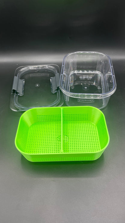 Planetary Prints Large Neon Green Soak Station