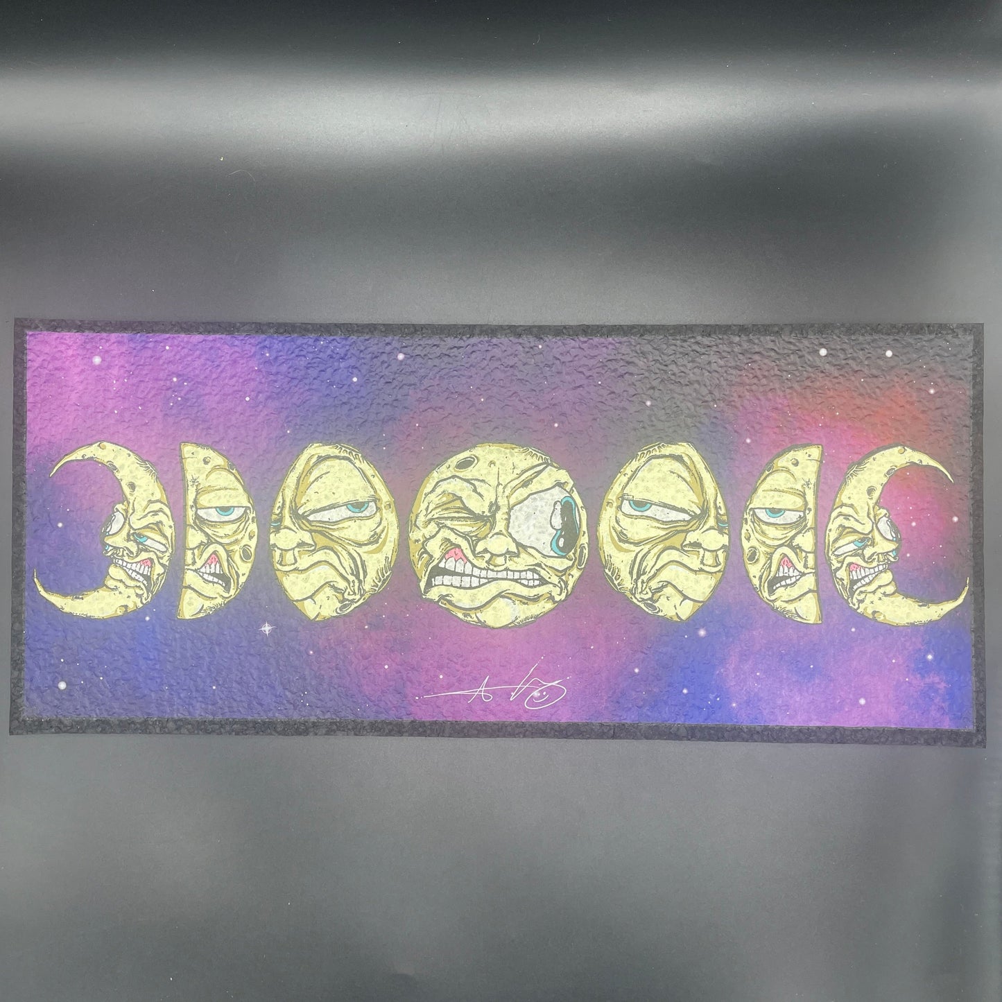 A.Brooks Purple Moon Phases Moodmat
