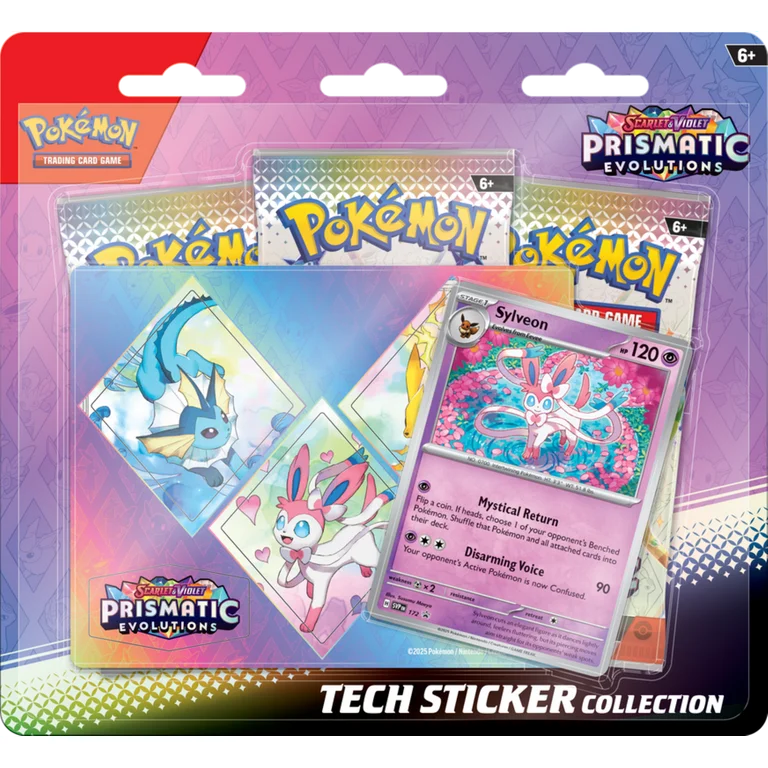Prismatic Evolutions Tech Sticker Collection [Sylveon]