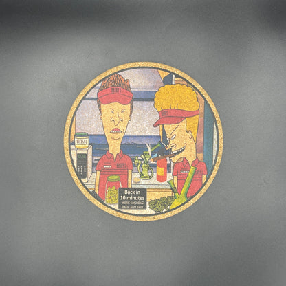 Beavis and Butthead Back In 10 Mattitude Mats Cork Mat