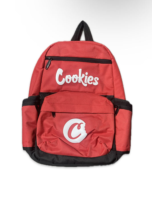 Cookies Red & Black Two Tone Backpack