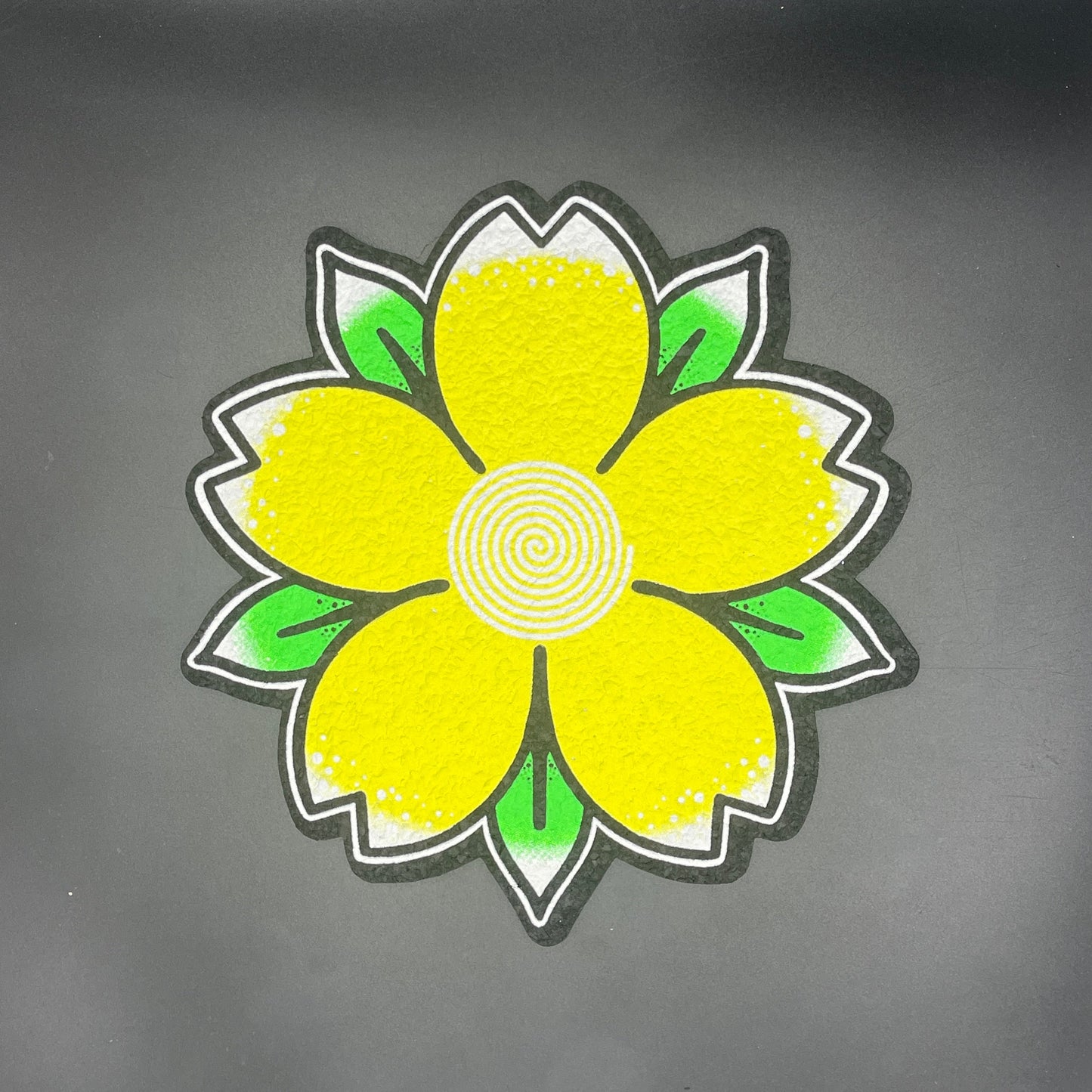 Dark Mountain Cult X Glass House Yellow Flower Moodmat