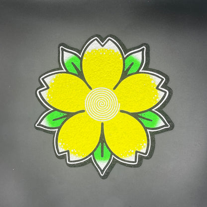 Dark Mountain Cult X Glass House Yellow Flower Moodmat