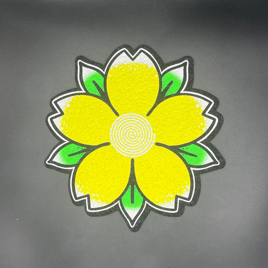 Dark Mountain Cult X Glass House Yellow Flower Moodmat