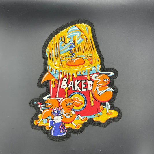 Retro Sloth X Wowza Glass Baked Beans Moodmat