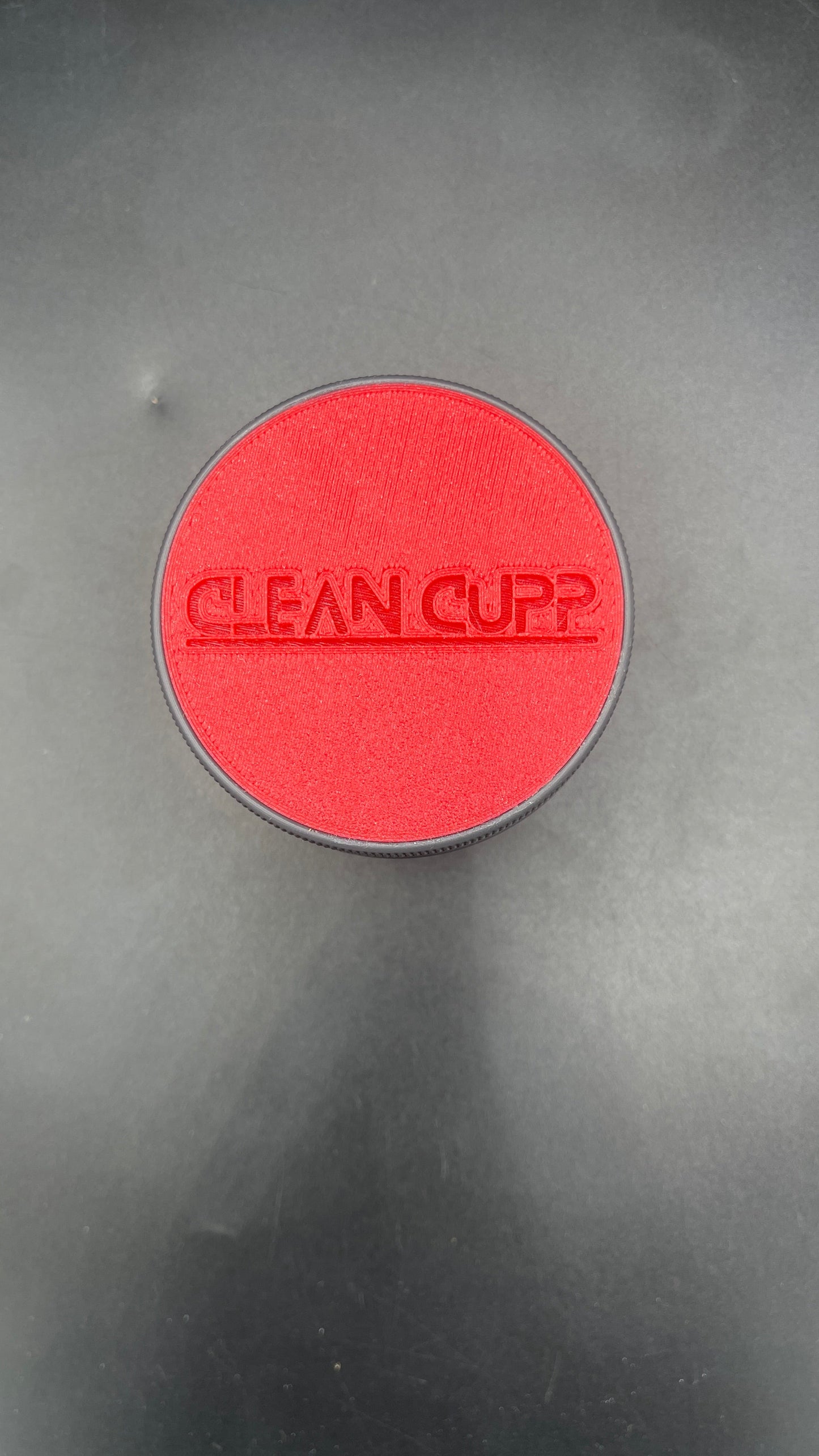 Planetary Prints Red Clean Cup