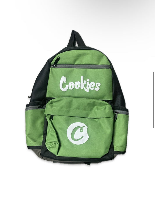 Cookies Green & Black Two Tone Backpack